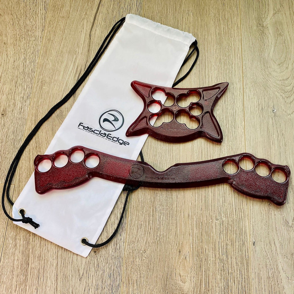 FasciaEdge Set: 2 pieces, Red. IASTM.